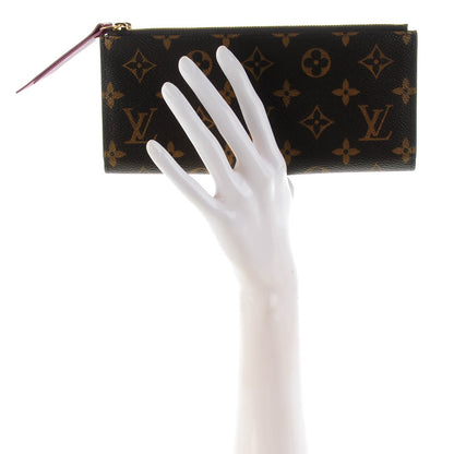 Louis Vuitton Monogram Adele Wallet Fuchsia 2 of 7