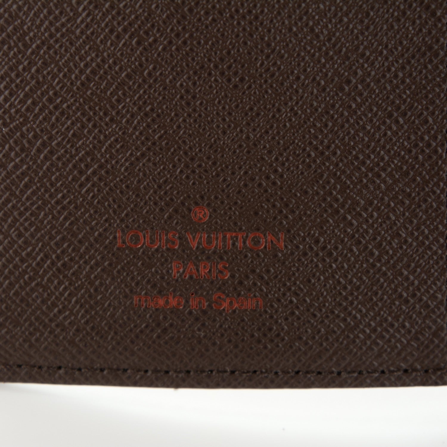 Louis Vuitton Damier Ebene Small Ring Agenda Cover 6 of 7