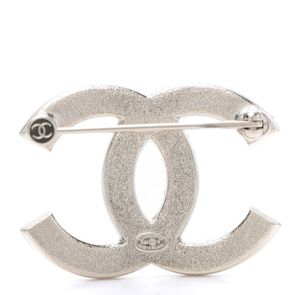 Chanel Crystal Palais Garnier CC Brooch Gold 4 of 5