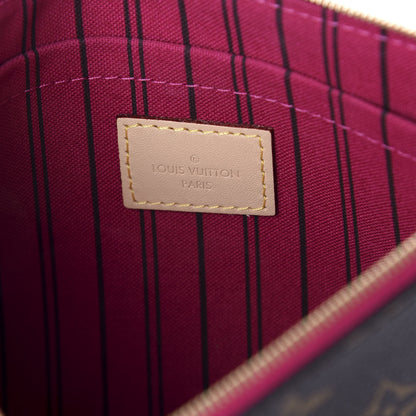 Louis Vuitton Monogram Neverfull MM GM Pochette Pivoine 5 of 5