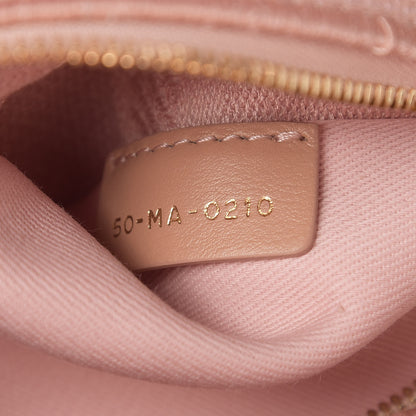 Christian Dior Canvas Embroidered Cannage Medium Lady D-Lite Pink 8 of 10