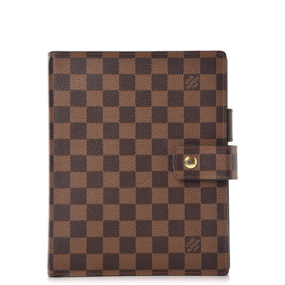 Louis Vuitton Damier Ebene Large Ring Agenda Cover 1 of 10