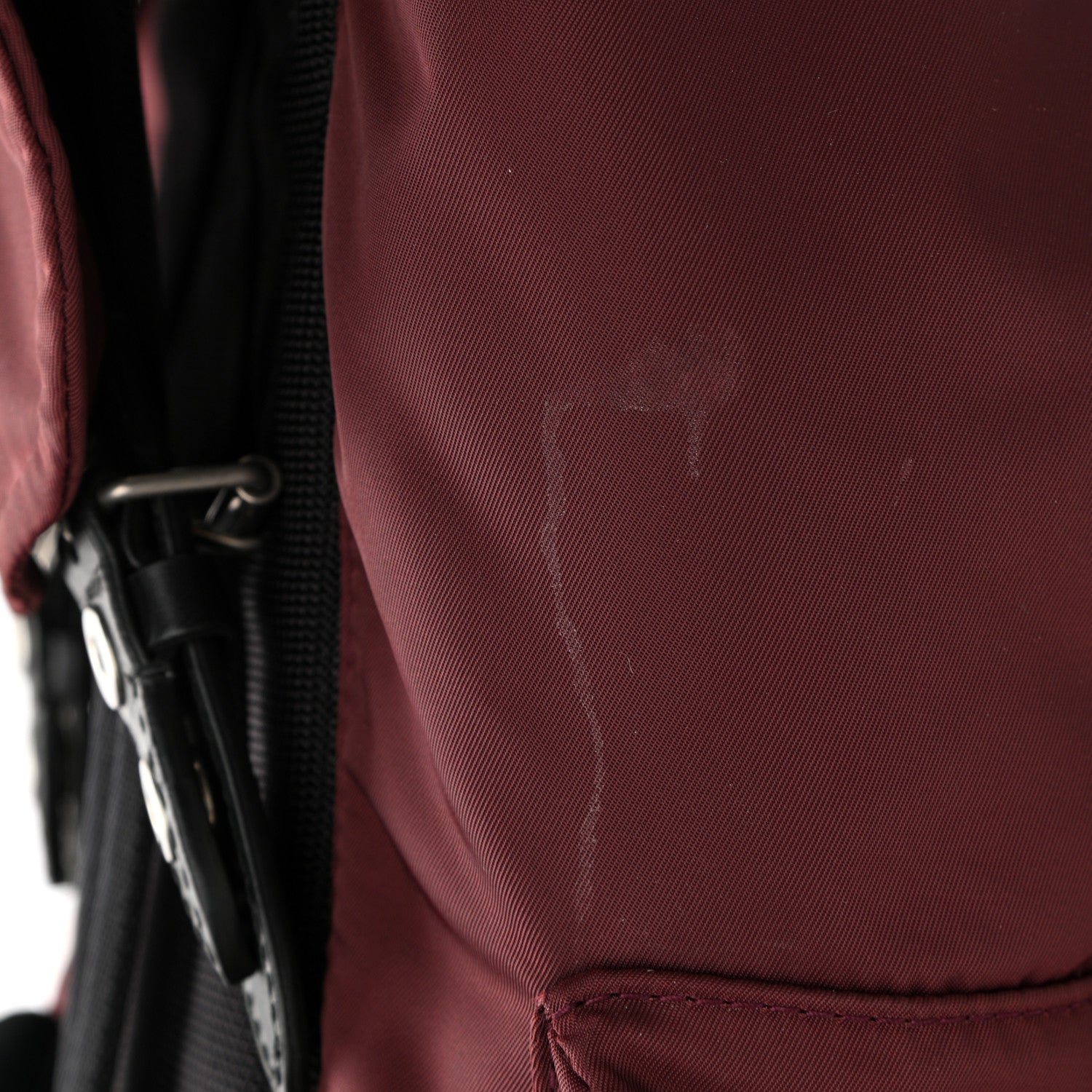 Burberry Nylon Puffer Medium Rucksack Backpack Burgundy 10 of 10