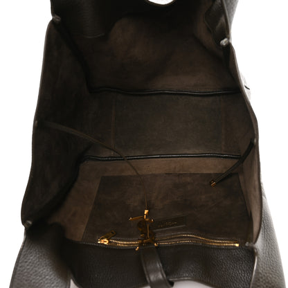 Saint Laurent Grained Deerskin Bea Tote Musk 5 of 10