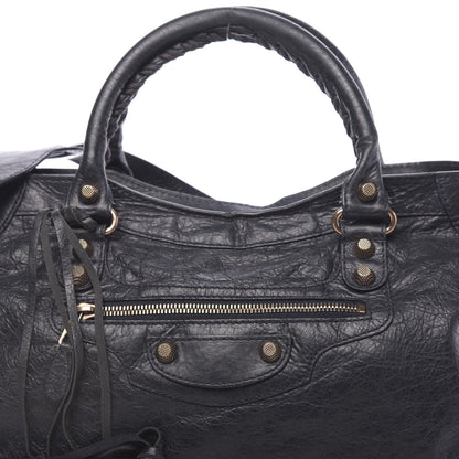 Balenciaga Agneau Giant 12 Rose Gold Hardware City Dark Night 10 of 18