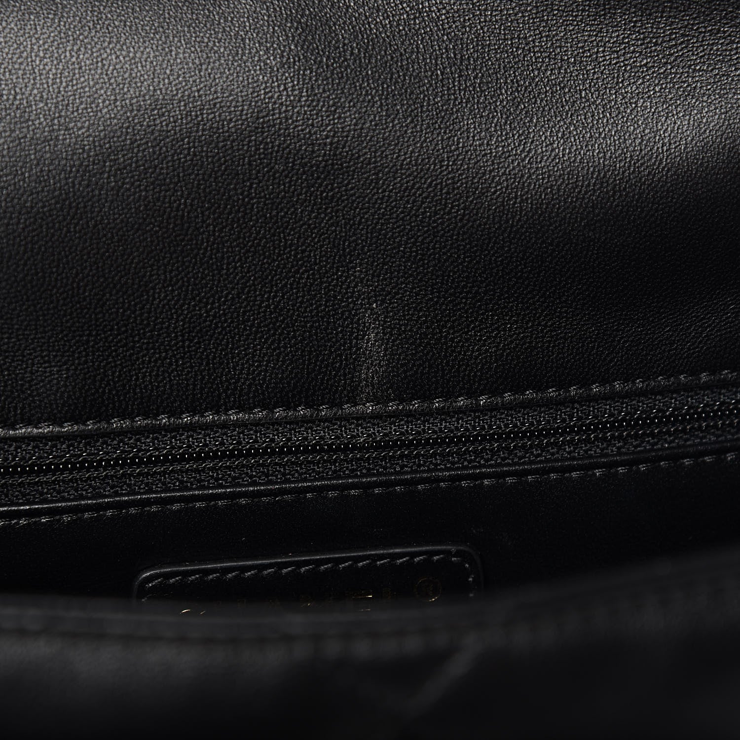 Chanel Lambskin Quilted Chain Backpack Black 8 of 17