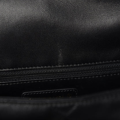 Chanel Lambskin Quilted Chain Backpack Black 8 of 17