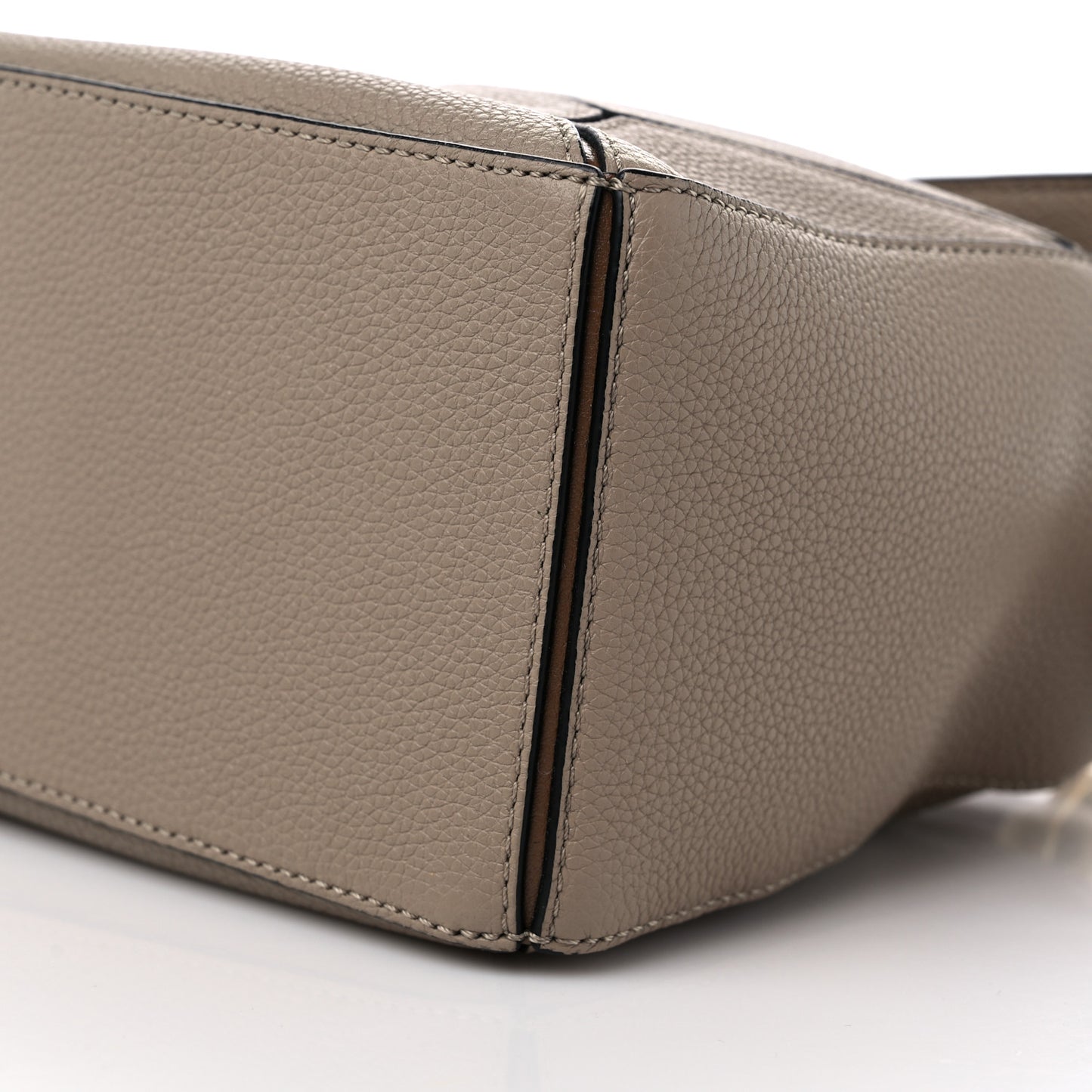 Grained Calfskin Small Puzzle Bag Sand Mink