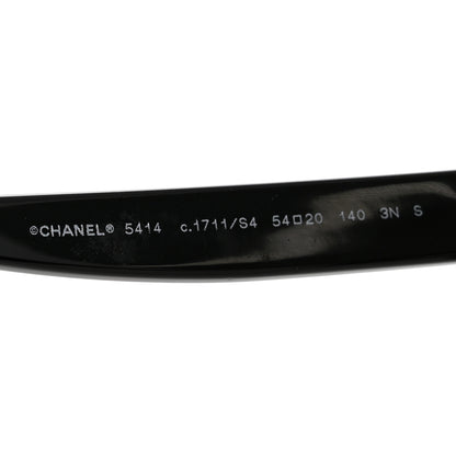 Chanel Acetate CC Butterfly Sunglasses 5414 Black Pink 5 of 8