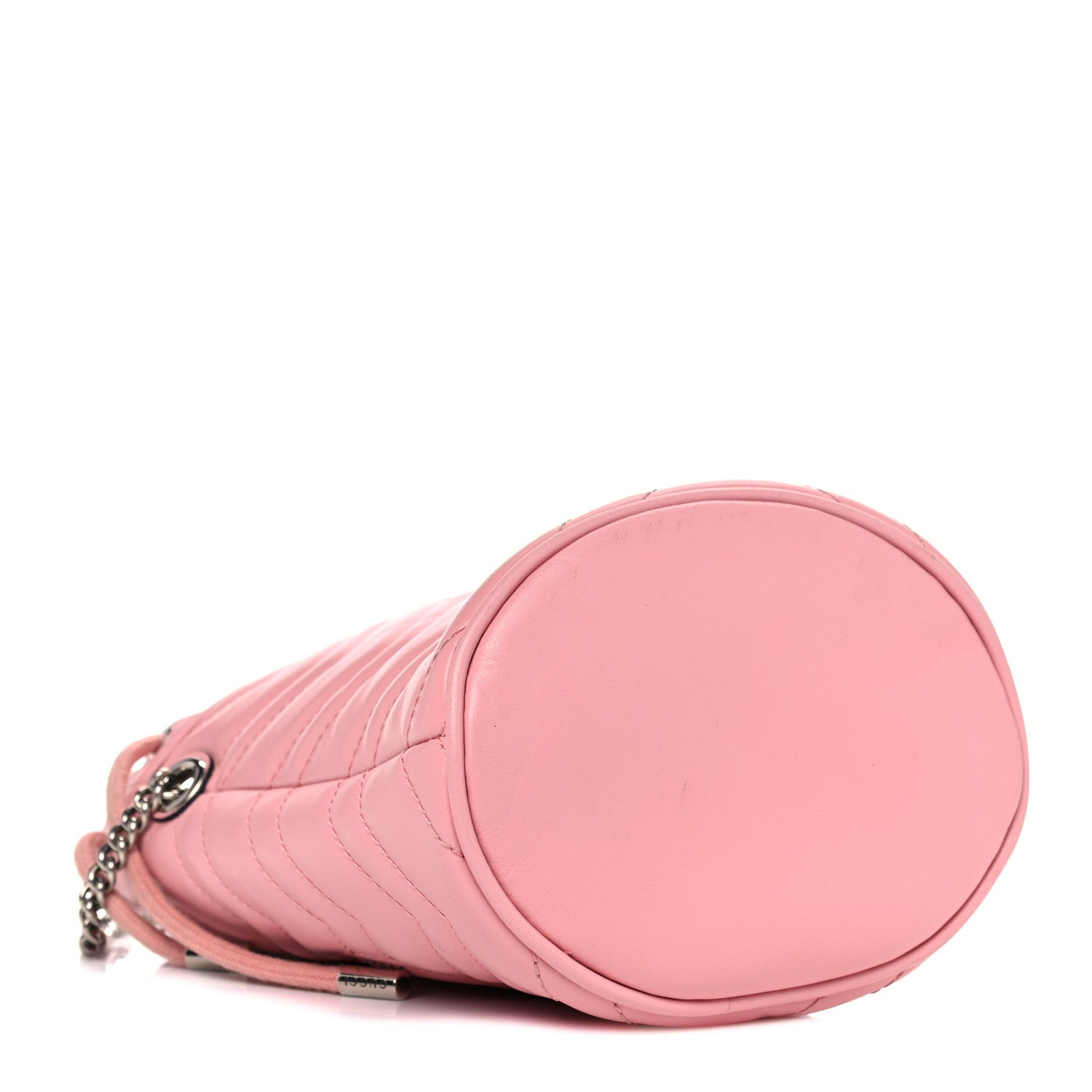 Gucci Calfskin Matelasse Mini GG Marmont 2.0 Bucket Bag Wild Rose 4 of 10