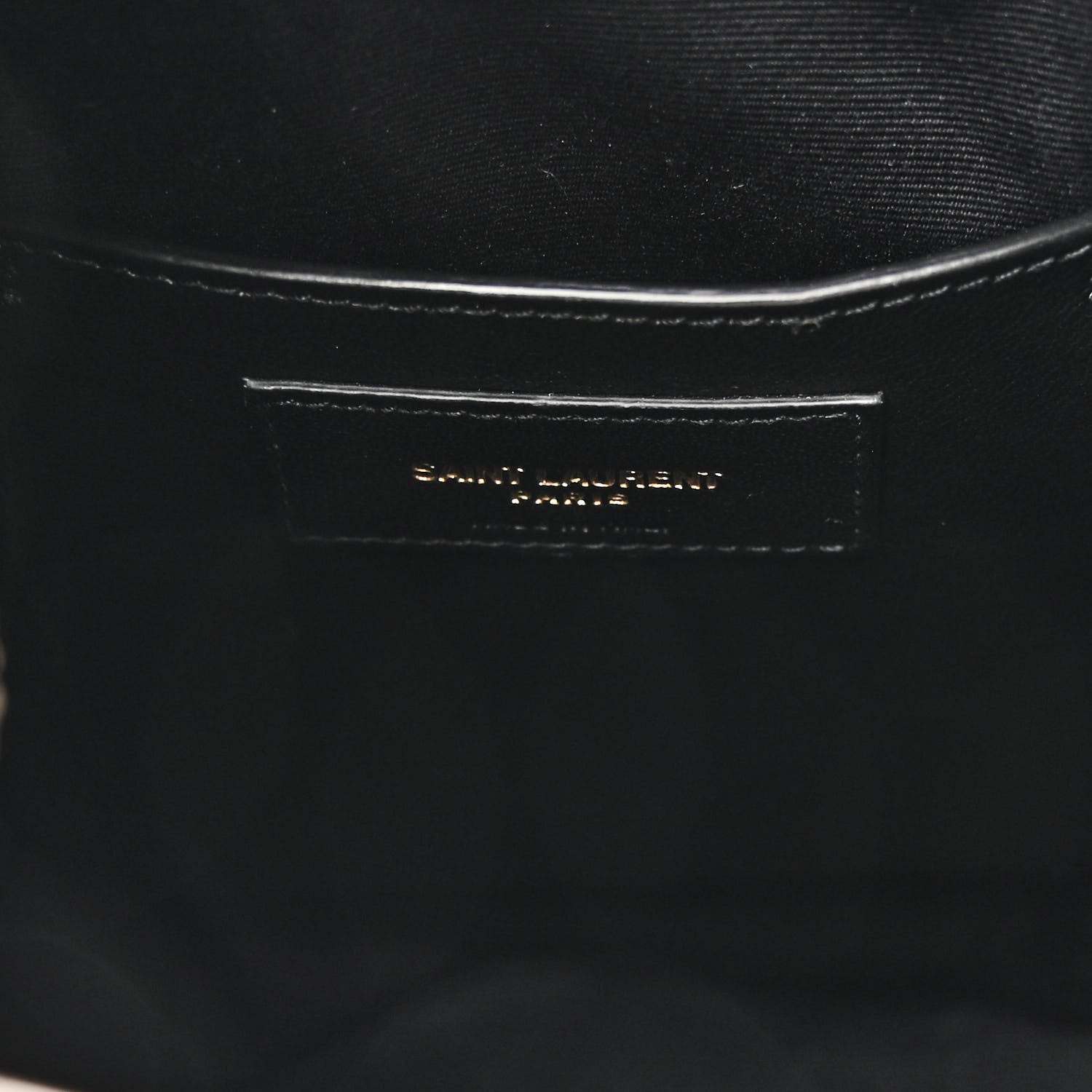 Saint Laurent Smooth Calfskin Medium Talitha Bucket Bag Vintage White 6 of 11