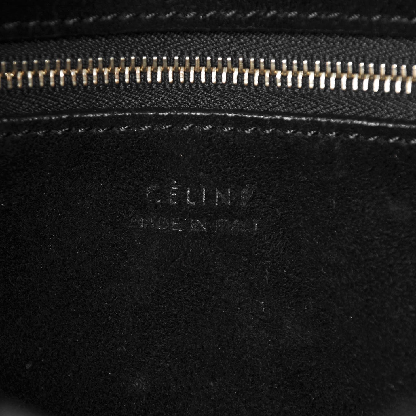 Soft Grained Calfskin Sangle Bucket Bag Black