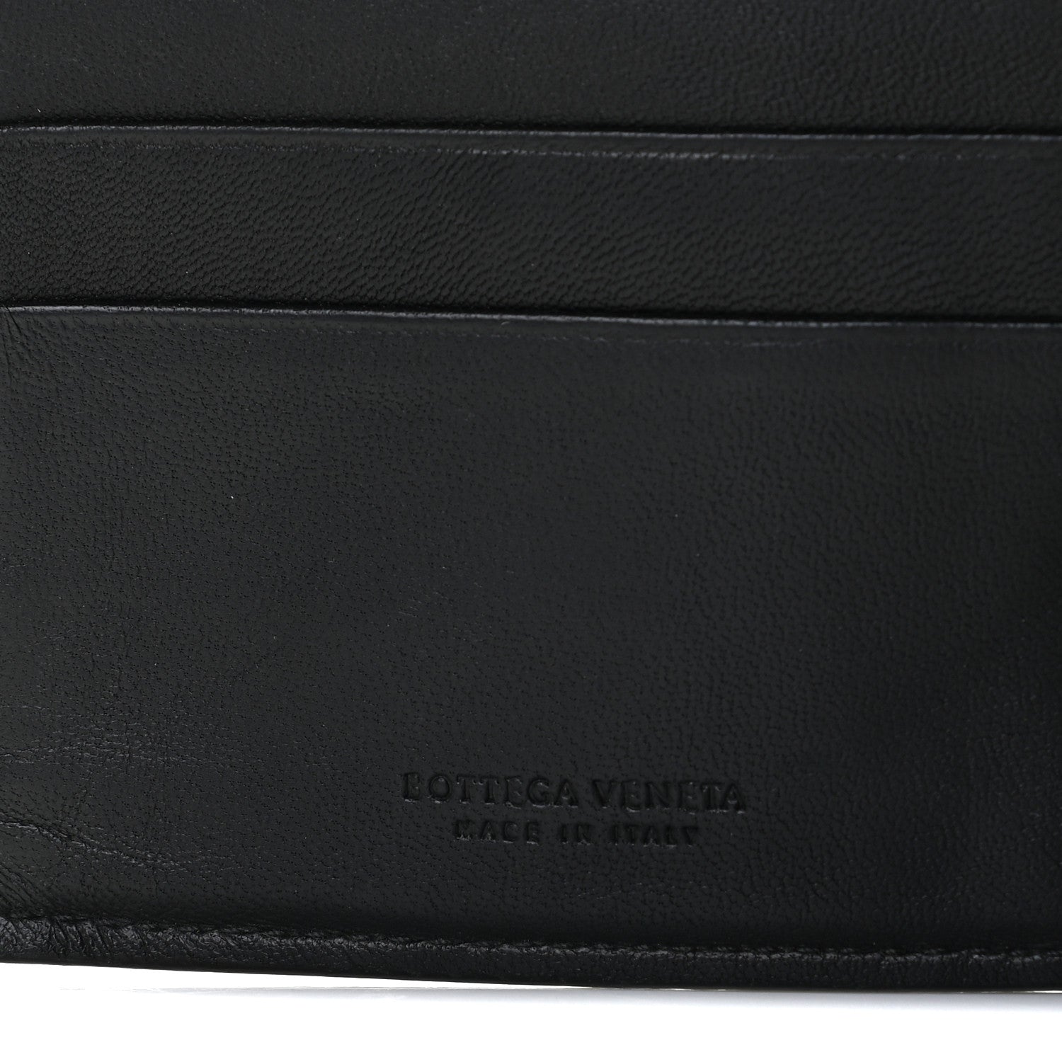 Bottega Veneta Nappa Intrecciato Long Bifold Wallet Black 10 of 13