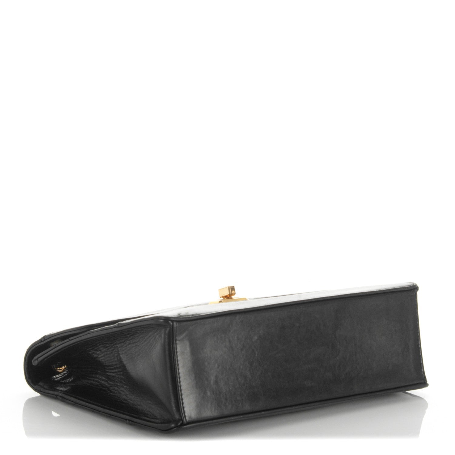 Chanel Lambskin Quilted Medium Single Flap Black 5 of 8