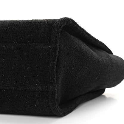 Chanel Lurex Boucle Small Deauville Tote Black 9 of 9