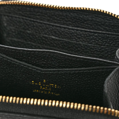 Louis Vuitton Empreinte Monogram Giant Zippy Coin Purse Black Beige 8 of 15