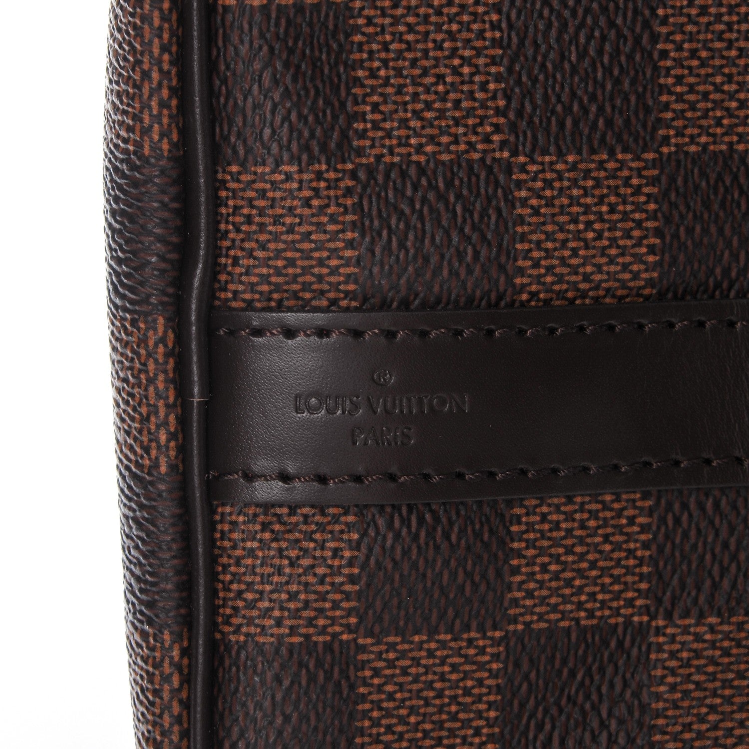 Louis Vuitton Damier Ebene Speedy Bandouliere 30 6 of 8