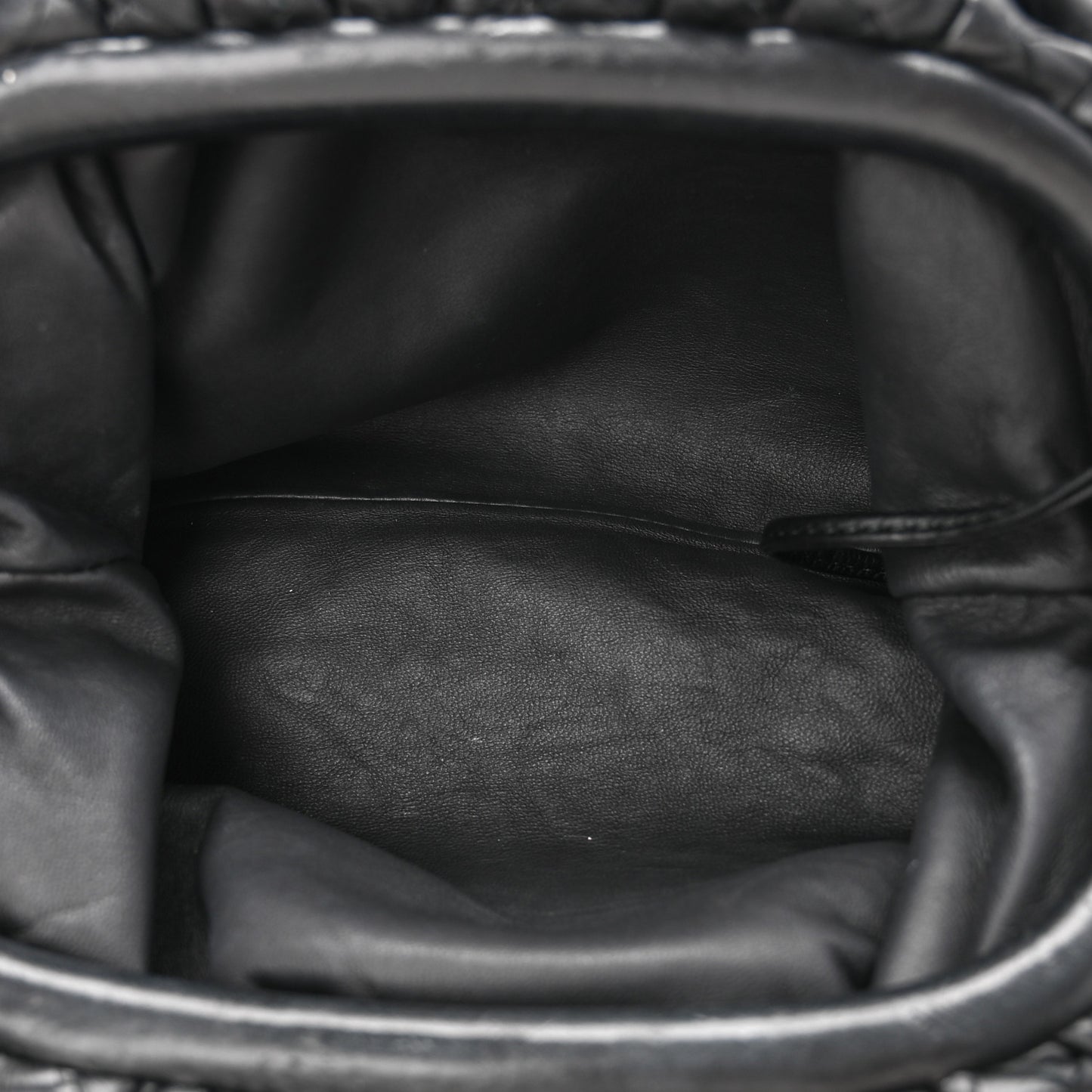 Nappa Intrecciato The Mini Pouch Black