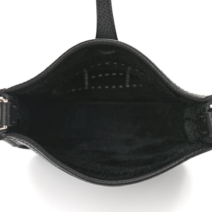 Hermes Taurillon Clemence Evelyne TPM Black 5 of 11