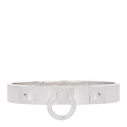 Hermes Sterling Silver PM Collier De Chien Bracelet SH 1 of 4