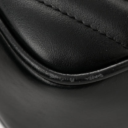 Saint Laurent Calfskin Matelasse Monogram Lou Camera Bag Black 11 of 13