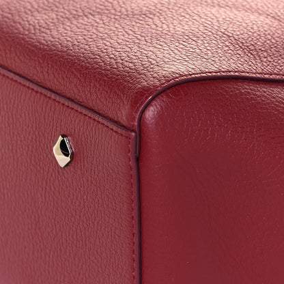 MCM Grained Calfskin Medium Reversible Wandel Tote Ruby Tan 8 of 20