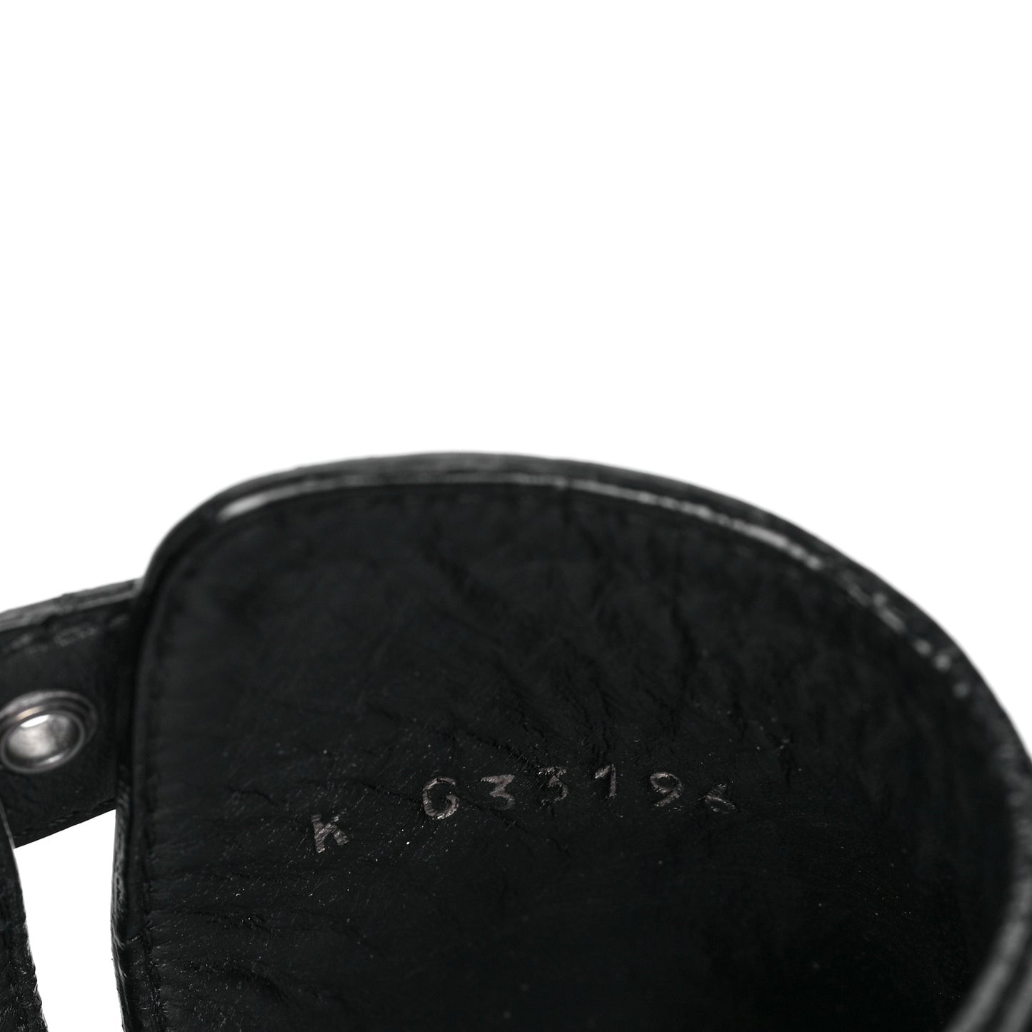 Calfskin CC Short Boots 41.5 Black