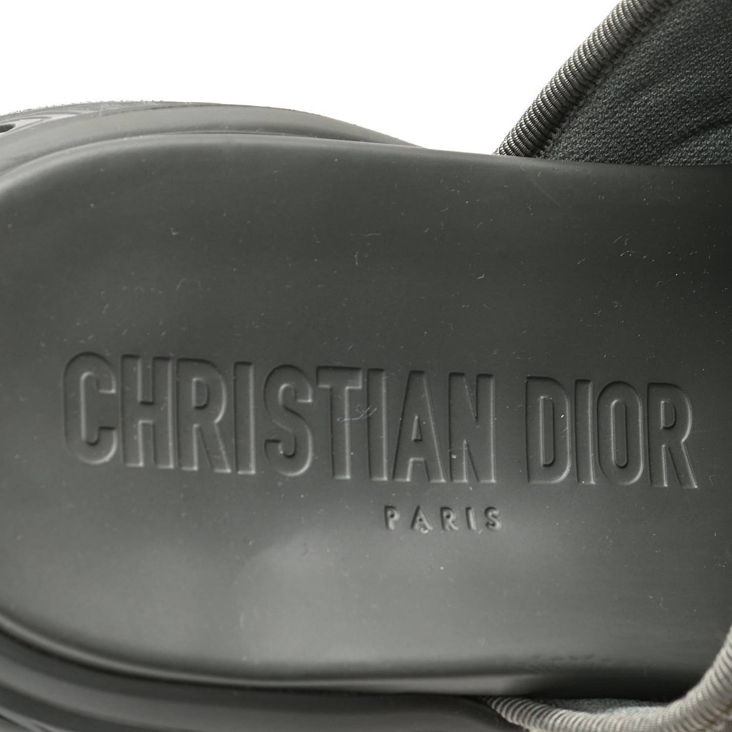 Christian Dior Technical Fabric D-Wander Slide Sandals 41 Kaki 5 of 8