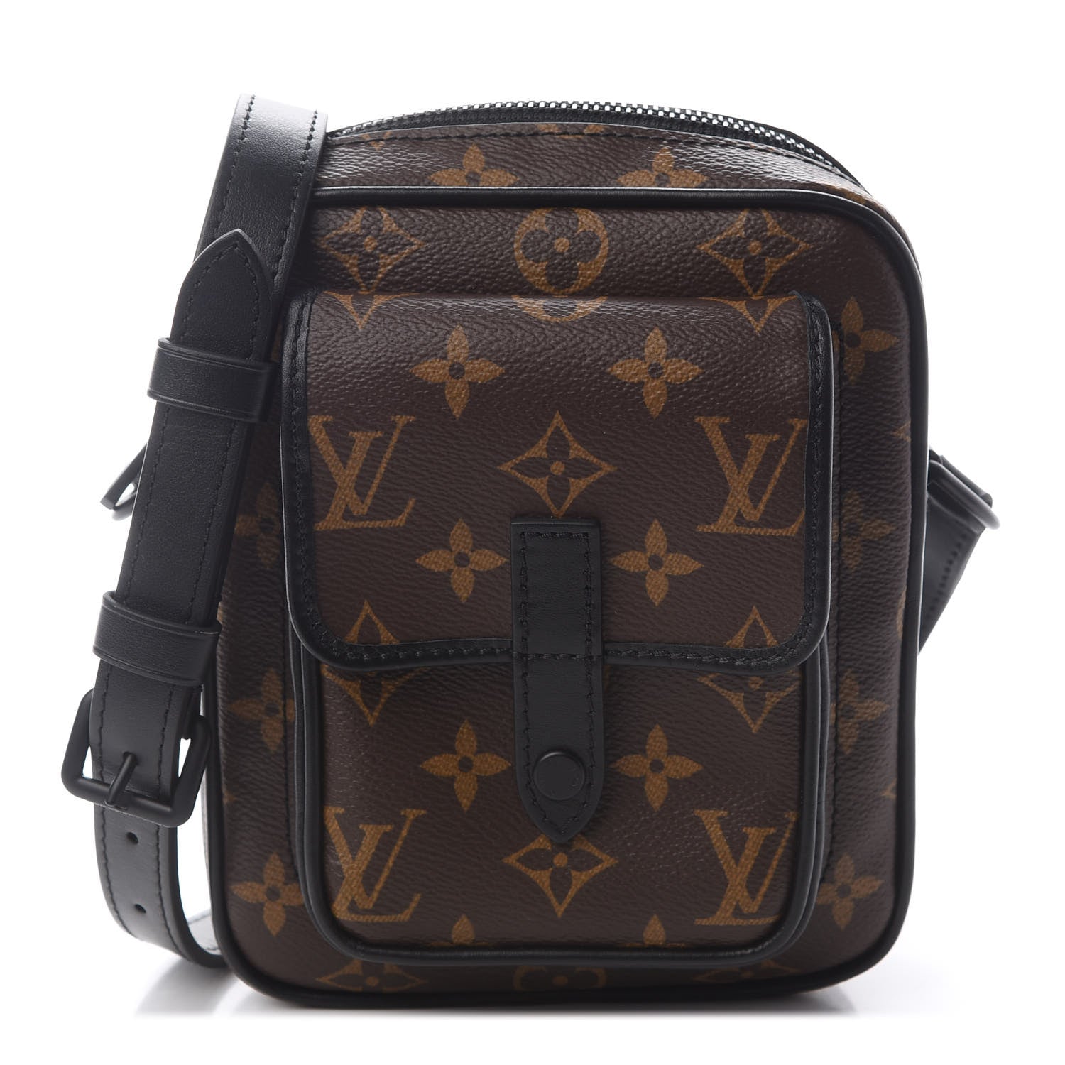 Louis Vuitton Monogram Macassar Christopher Wearable Wallet 1 of 9