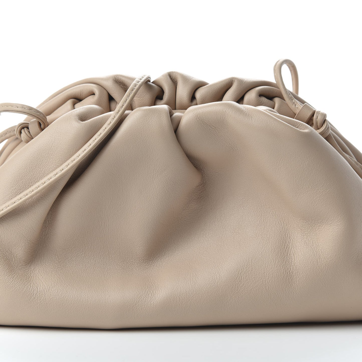 Butter Calfskin The Mini Pouch Almond