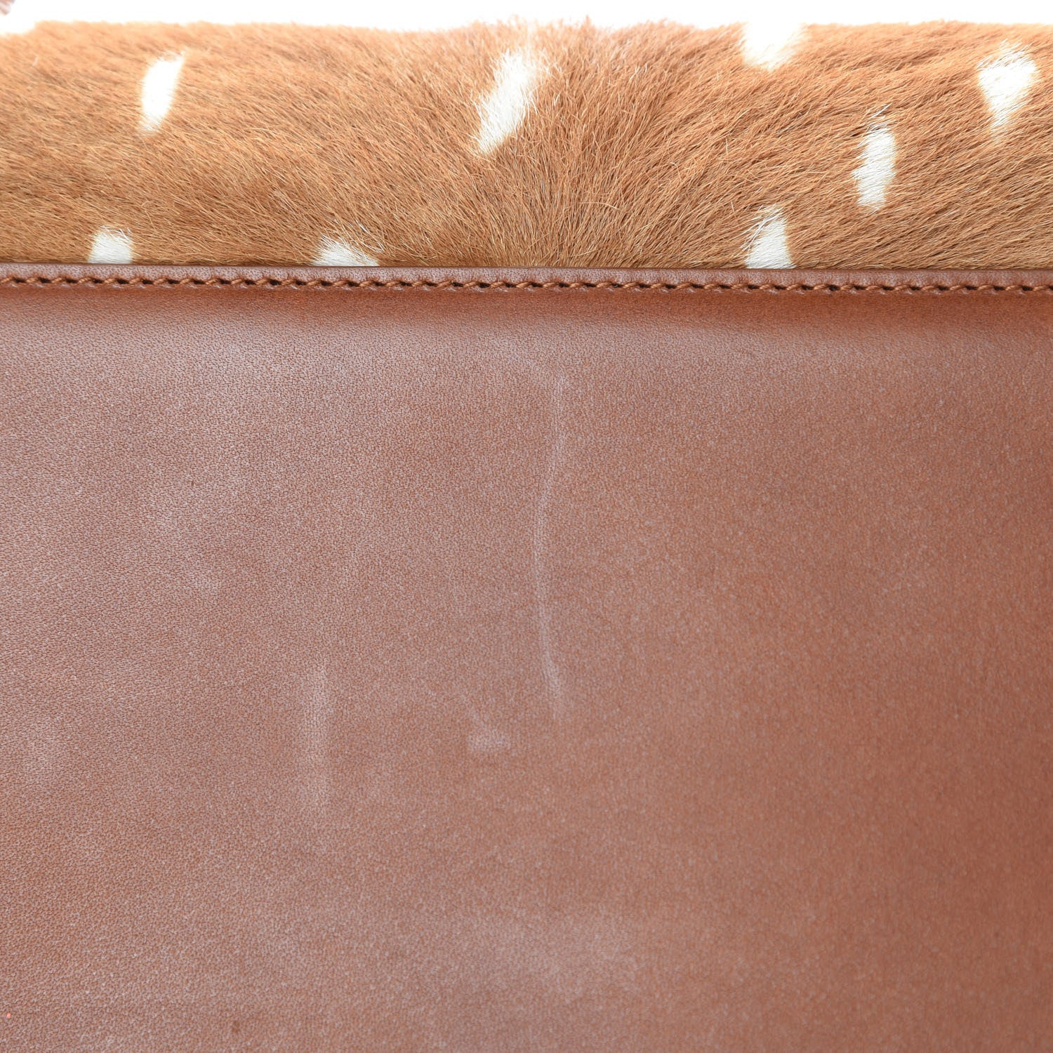 Saint Laurent Pony Hair Calfskin Medium Monogram Sunset Fawn 14 of 14