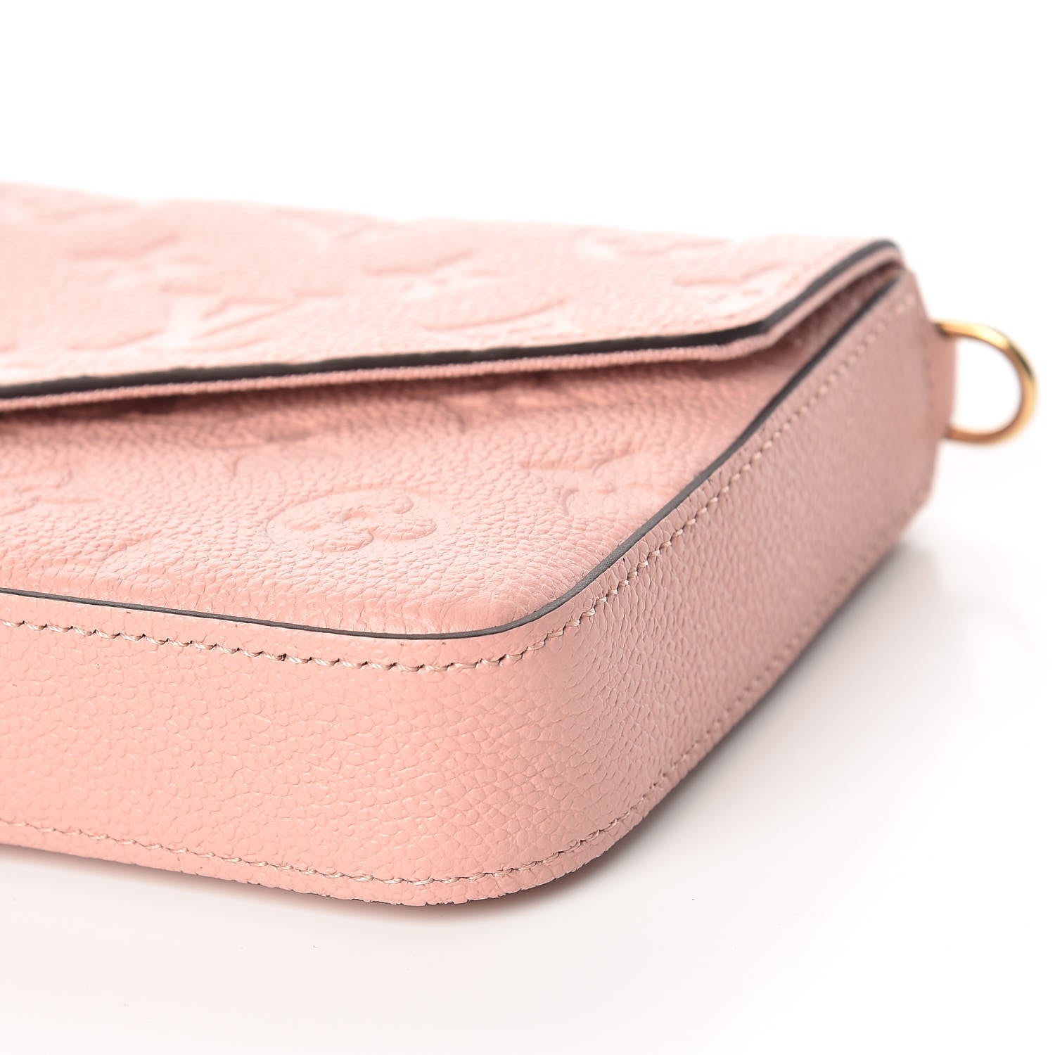 Louis Vuitton Empreinte Pochette Felicie Chain Wallet Rose Poudre 13 of 14