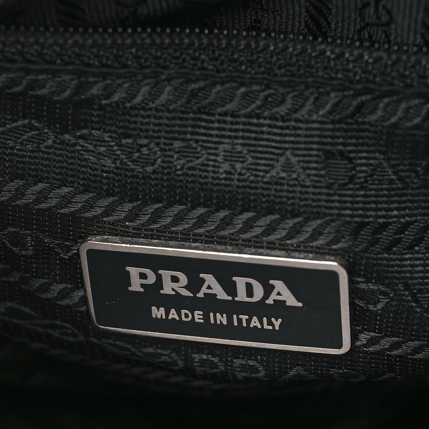 Prada Nylon Vela Messenger Bag Black 6 of 8