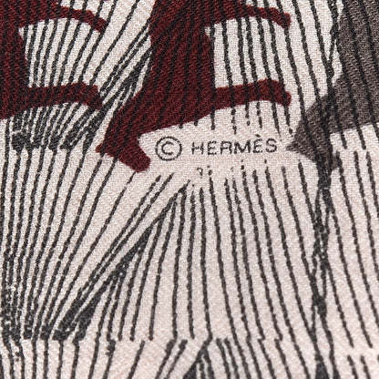Hermes Cashmere Silk Scarf 100 3 of 4