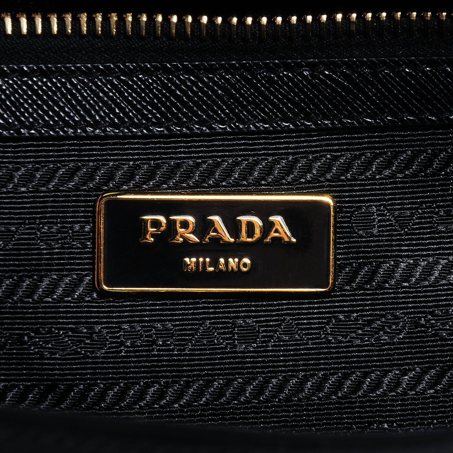 Saffiano Lux Large Tote Nero Black