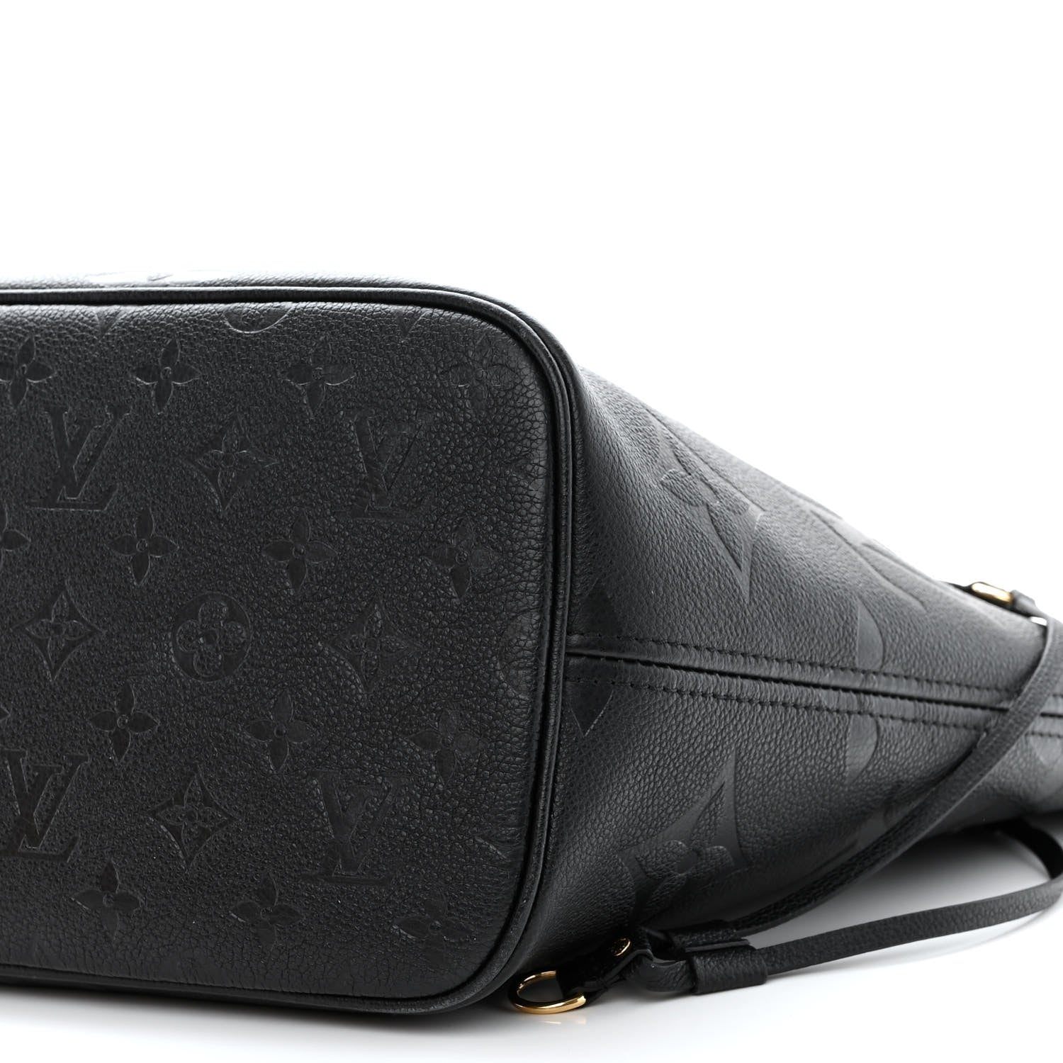 Louis Vuitton Empreinte Monogram Giant Neverfull MM Black 9 of 12