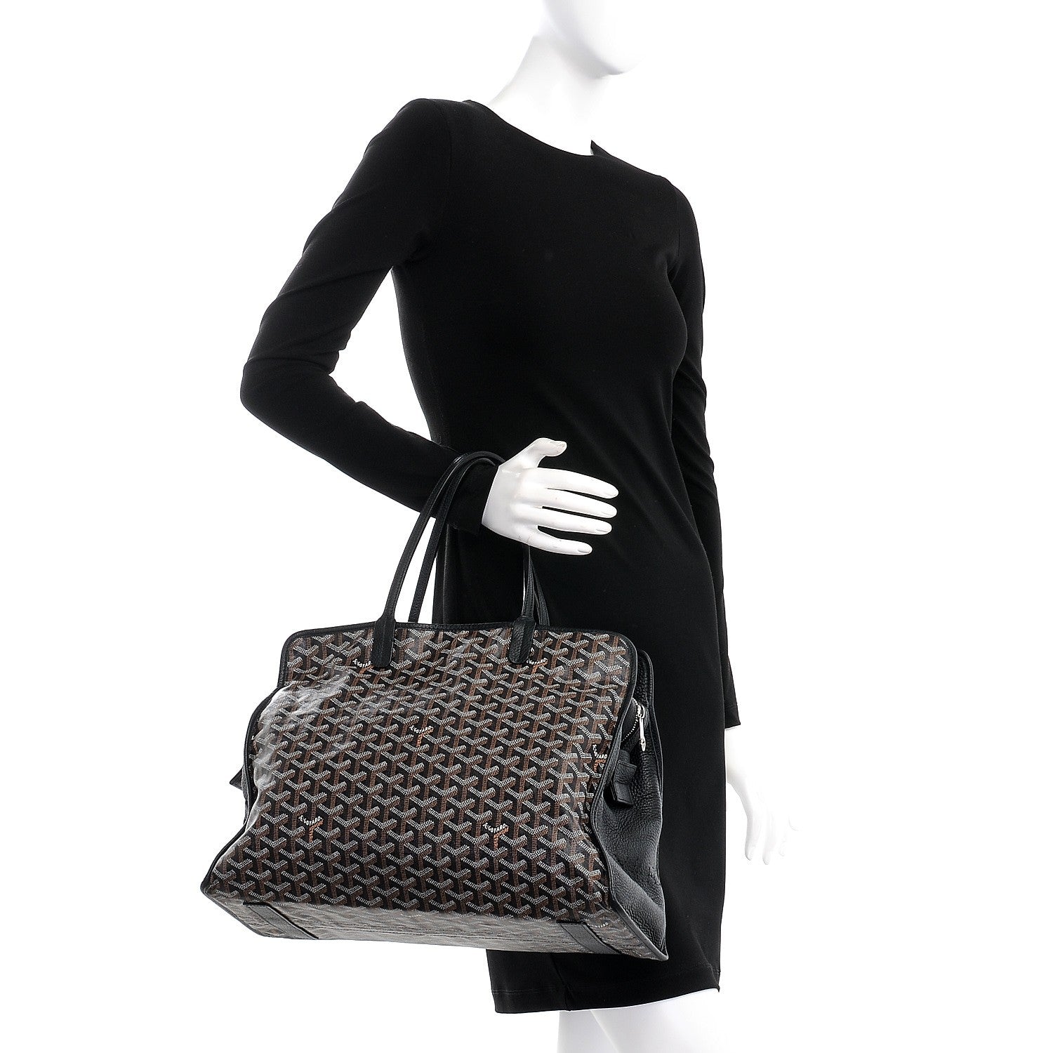 Goyard Goyardine Sac Hardy Pet Carrier PM Black 2 of 10