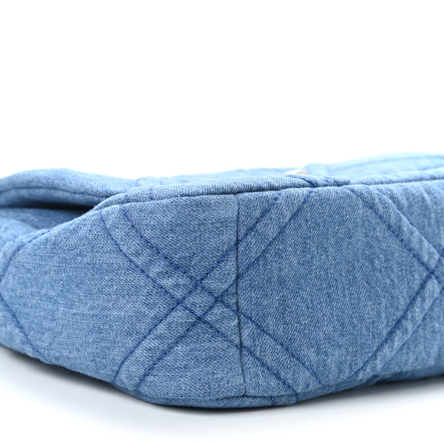 Chanel Denim Quilted Medium Chanel 19 Flap Blue 9 of 11