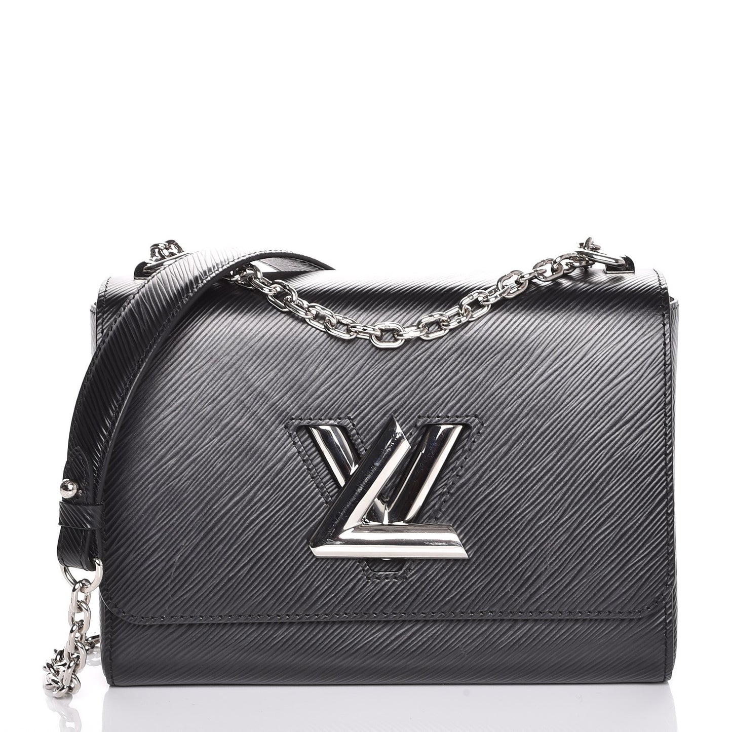 Epi Twist Shoulder Bag MM Black