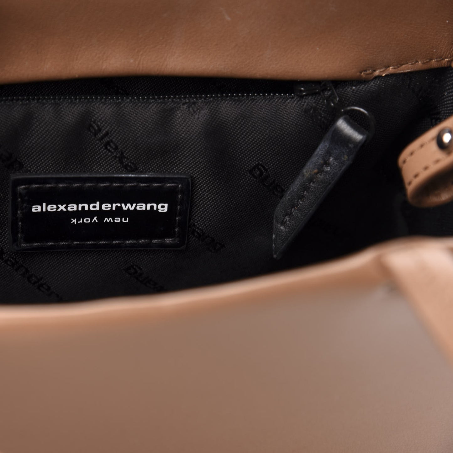 Calfskin Sheeo Mini Crossbody Shopper Walnut