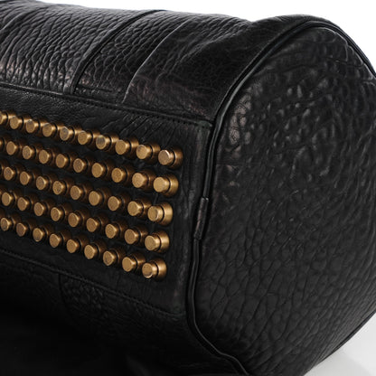 Alexander Wang Pebbled Lambskin Rocco Black Antique Brass Hardware 8 of 8