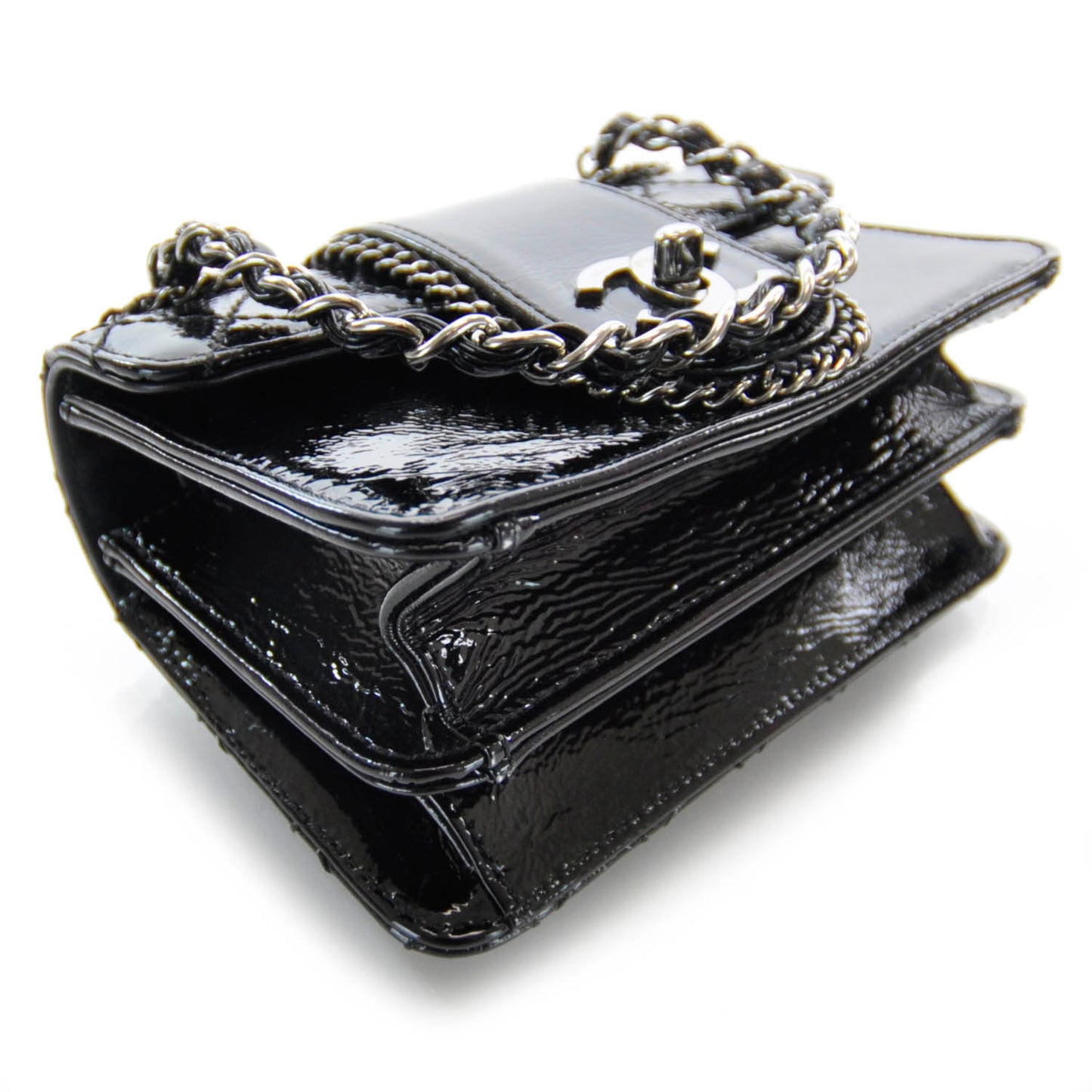 Patent Mini Madison Flap Black