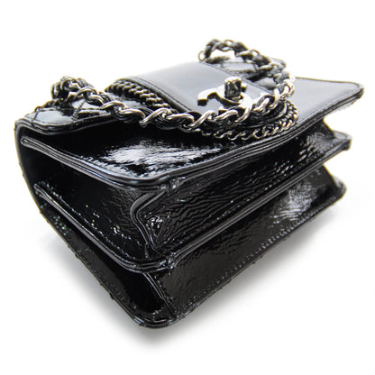 Chanel Patent Mini Madison Flap Black 3 of 9