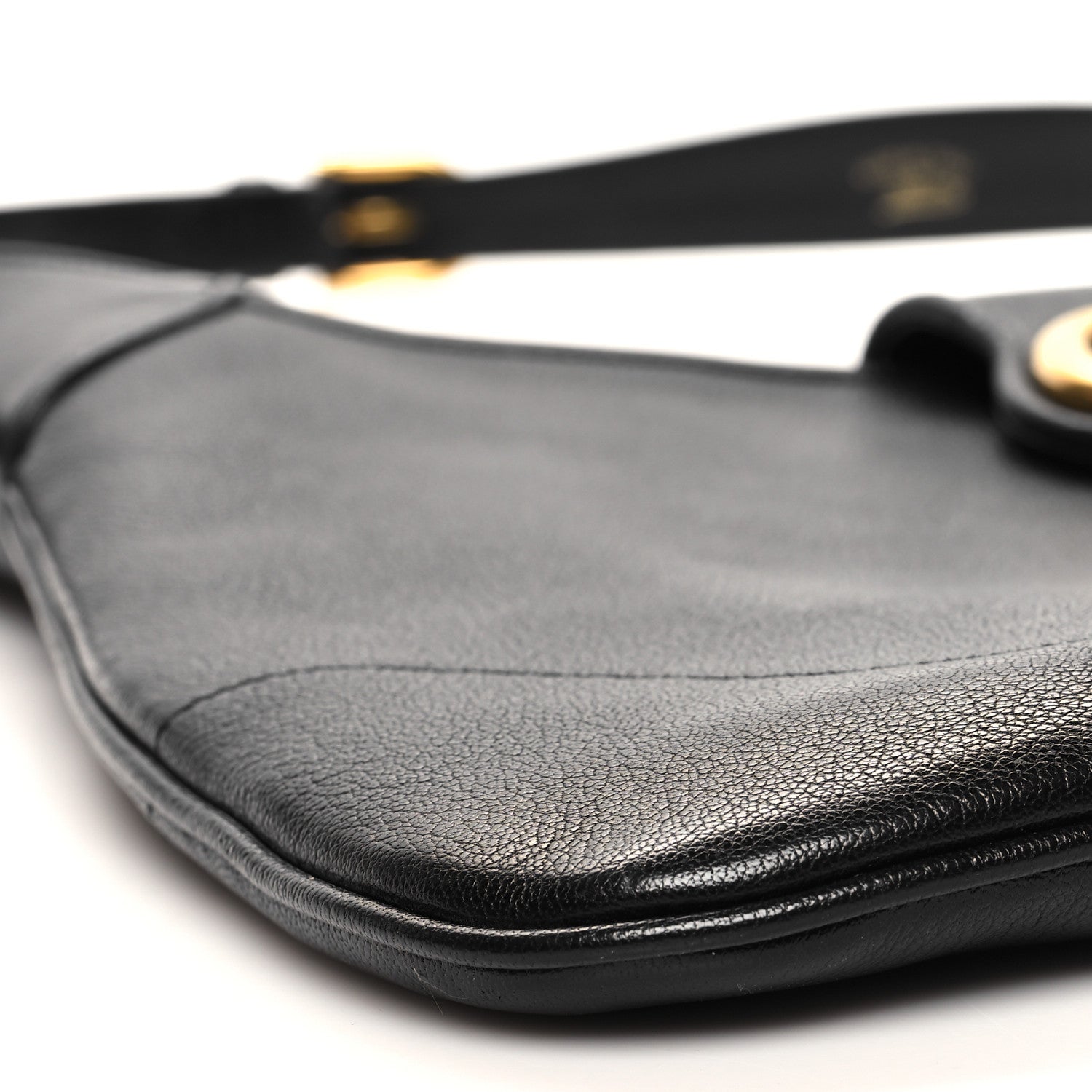 Gucci Goatskin Medium Aphrodite Shoulder Bag Black 9 of 10