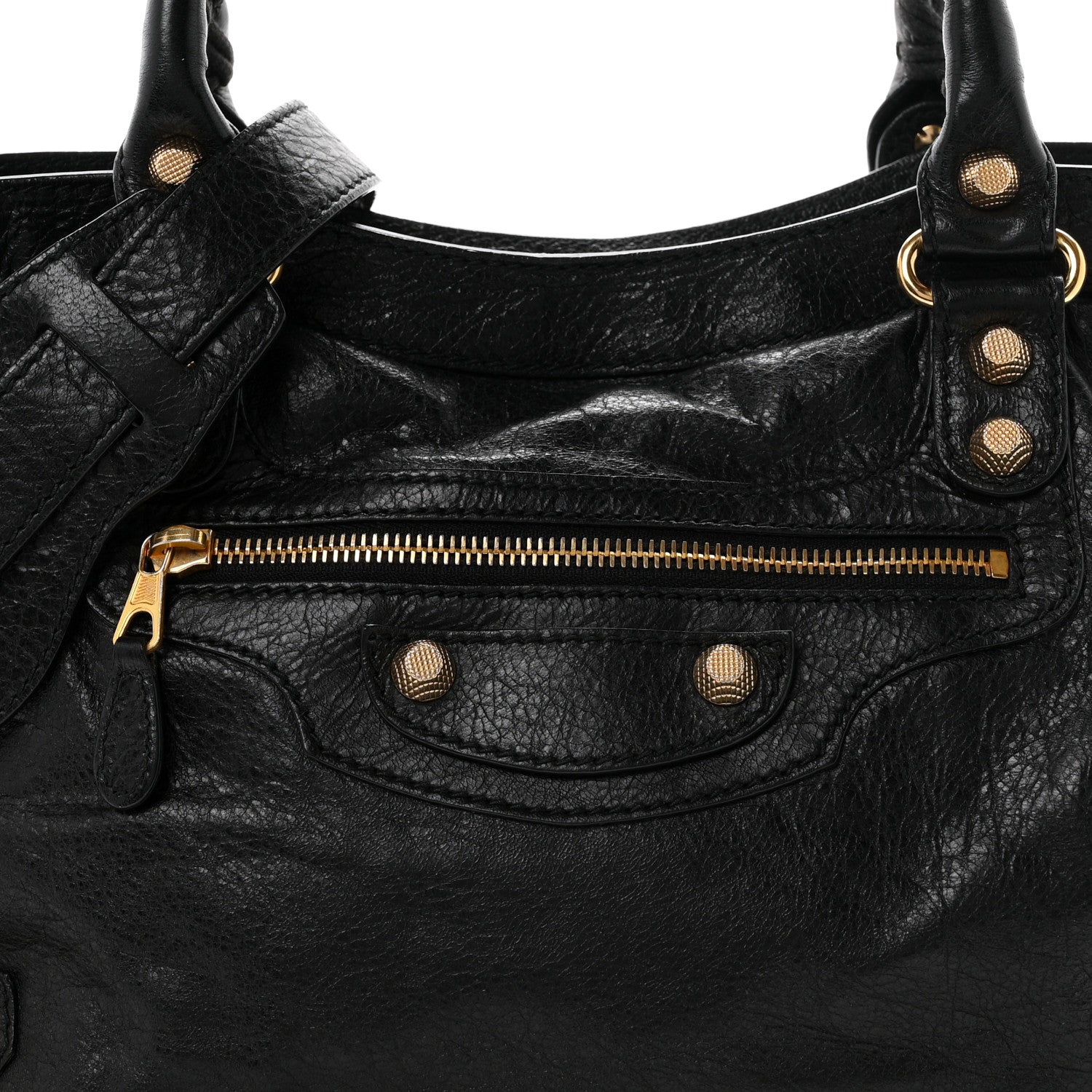 Balenciaga Agneau Giant 12 Gold Hardware City Black 8 of 10