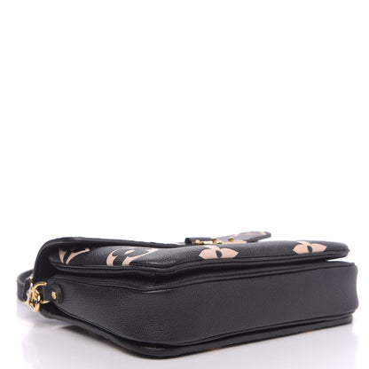 Louis Vuitton Empreinte Monogram Giant Pochette Metis Black Beige 4 of 8