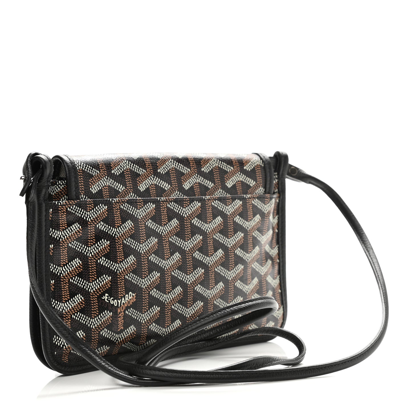 Goyardine Plumet Wallet Clutch Black