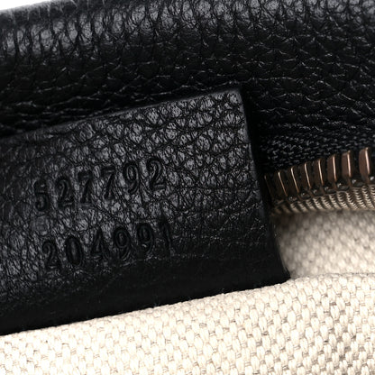 Gucci Grained Calfskin Small Logo Belt Bag Black 7 of 10