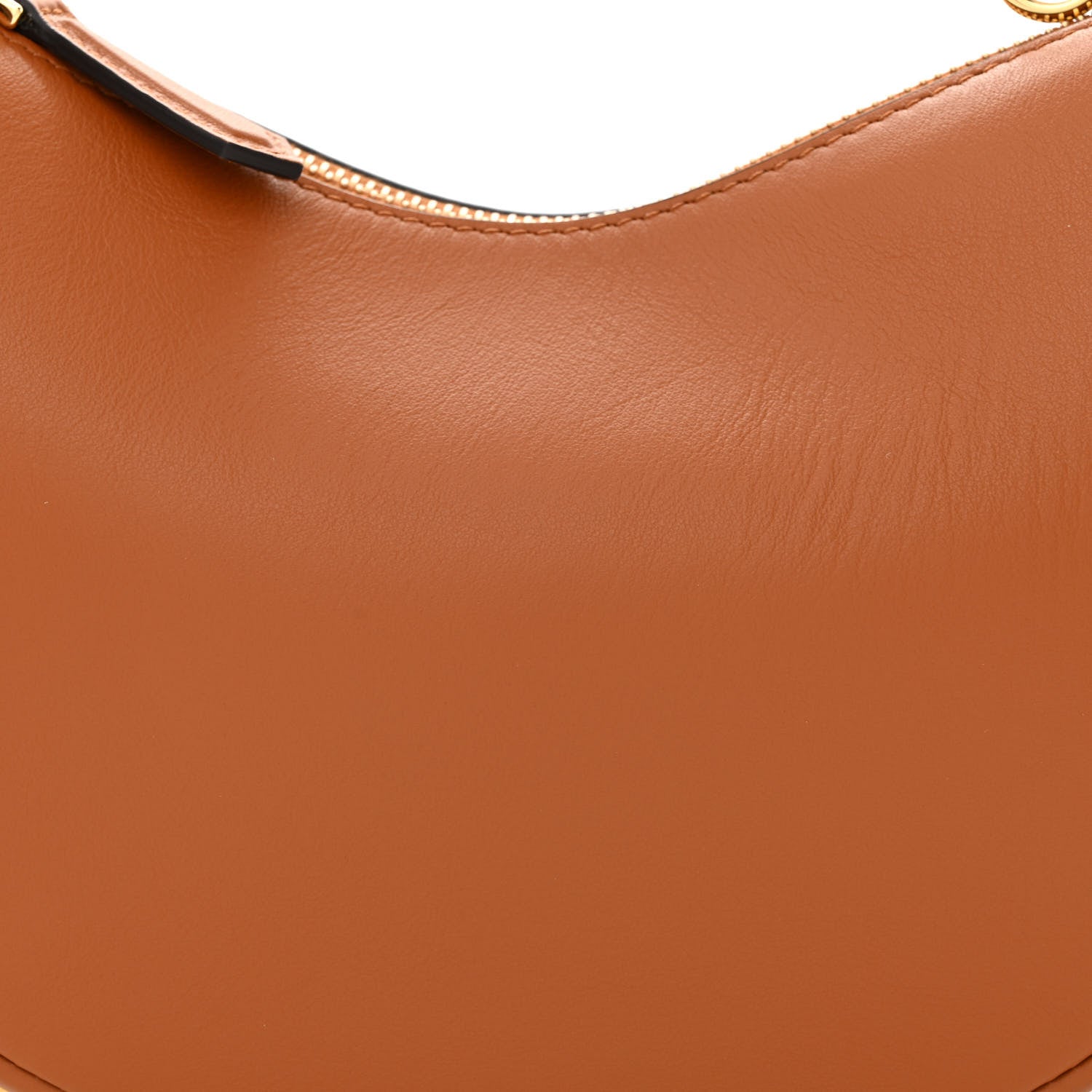 Fendi Vitello Grace Matte Mini Fendigraphy Hobo Bag Brandy 8 of 12