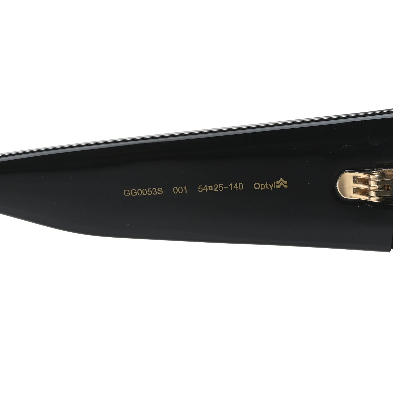 Gucci Acetate Square Frame Sunglasses GG0053S Black 6 of 7